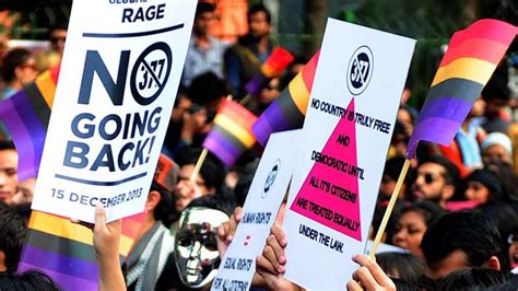 Gay Sex Petition In Supreme Court For Dismissal Of Centre S Review Plea