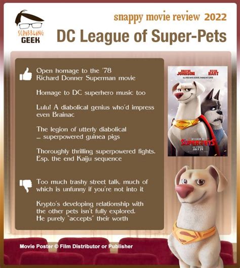 Dc League Of Super Pets Review The Scribbling Geek