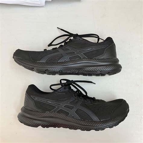 Asics Ortholite Mens Euro Size 44 Black (s)
