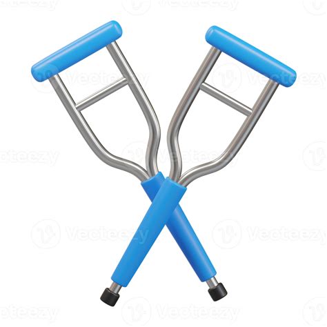 Crutches 3d Icon 32849122 Png