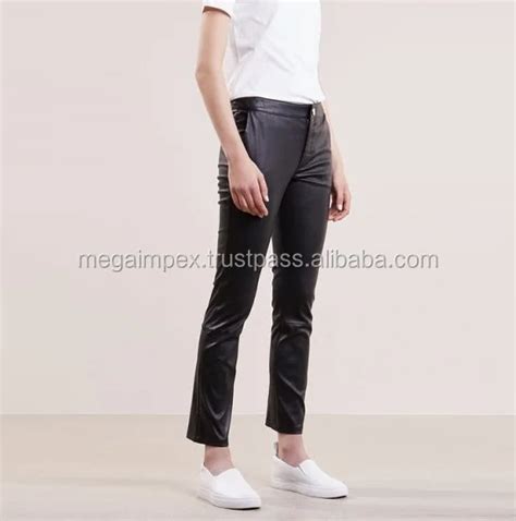 New Custom Men Leather Pants Slim Fit Black Men's 100% High Grade Soft ...