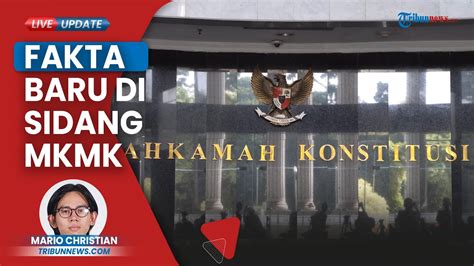 LIVE UPDATE Fakta Baru Di Sidang Dugaan Pelanggaran Etik MKMK YouTube