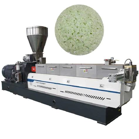 Biodegradable Pla Pe Starch Twin Screw Extruder Machine And Machinery