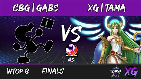 XGLB5 Top 8 WF Gabs Mr G W Vs Tama Palutena YouTube