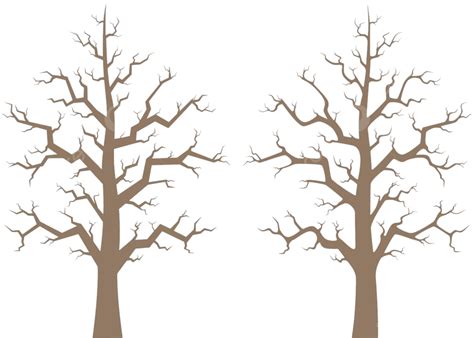 Maple Tree Two Draft Illustration Foliage Ecology Clean Vector, Foliage ...