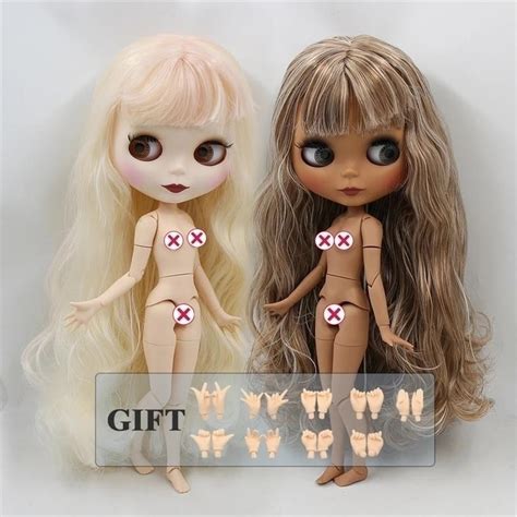 Icy Dbs Special Blyth Blonde Bratz Doll Nude Joint Body With Matte Face Glossy Face And