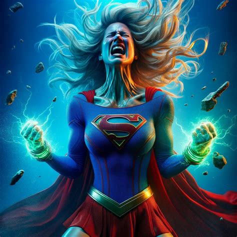 Supergirl Fighting Kryptonite Restraints By Wbatson99 On Deviantart
