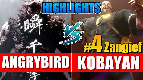 Sf Angrybird Akuma Vs Kobayan Zangief Highlights Street