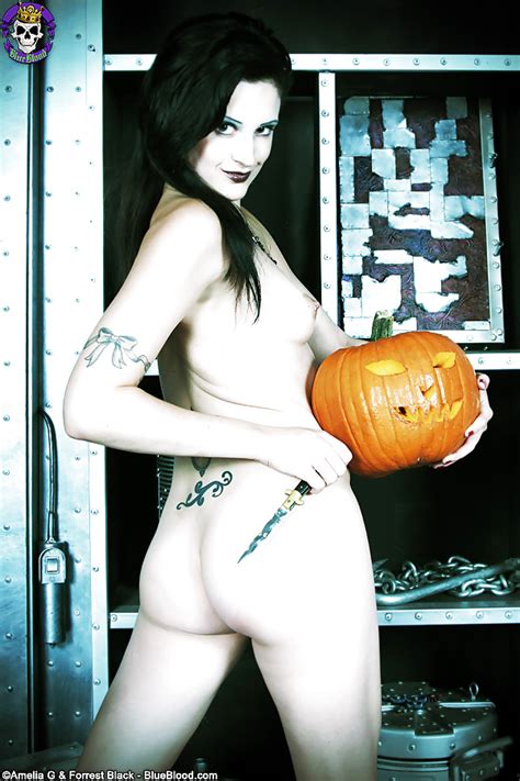 Goth Halloween Annika Amour Porn Pictures XXX Photos Sex Images PICTOA