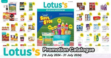 Lotus S Promotion Catalogue Amazing Deals From 18 31 July 2024