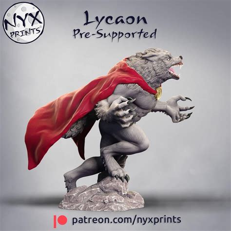 Lycaon the King of Arcadia. : r/resinprinting