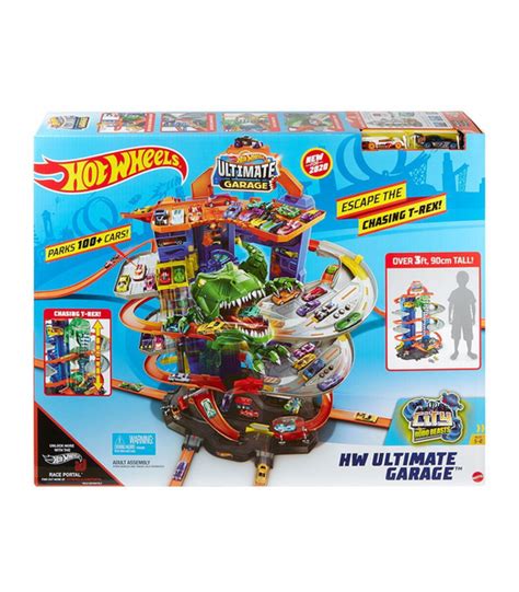 Hot Wheels City Robo T Rex Ultimate Garage Target Australia