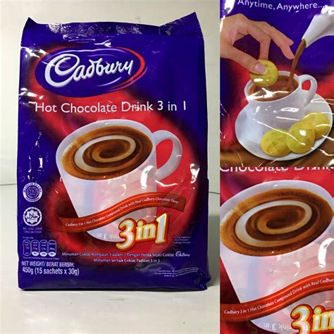 Cadbury Hot Chocolate Drink In Sachets X G Lazada Ph