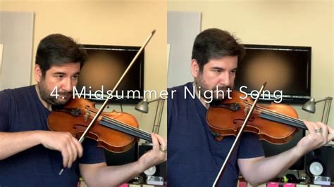 Bartok Violin Duets Menuetto Midsummer Night Song Youtube