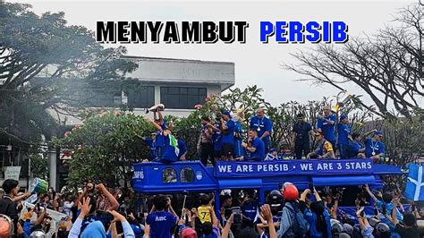 Moment Kemeriahan Pawai Kemenangan Persib Bandung Di Pasteur Youtube