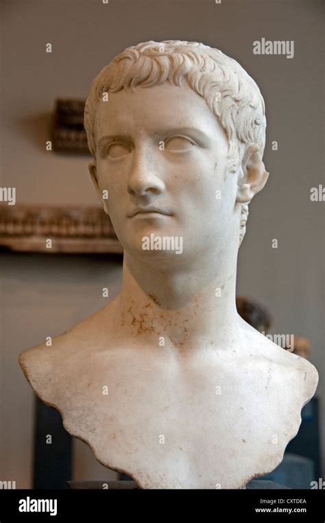 Marble Portrait Bust Of The Emperor Gaius Known As Caligula A D 3741