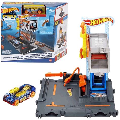 Hot Wheels City Rajdowy Warsztat Ma Y Zestaw Hdr Por Wnaj Ceny Allegro Pl