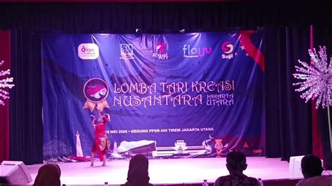 Lomba Tari Kreasi Nusantara Bersama Real Art Di Gedung Ppsb Jakarta