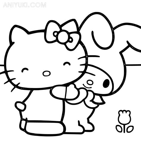 Hello Kitty coloring pages - Free Coloring Pages