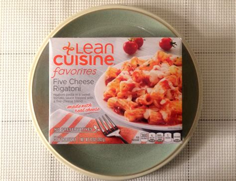 Lean Cuisine Five Cheese Rigatoni Review Freezer Meal Frenzy