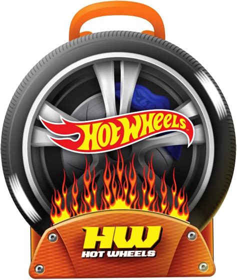 Maleta Porta Carrinho Hot Wheels Roda Metalica Fun F Pirlimpimpim Brinquedos