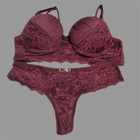 Conjunto De Lingerie Lingerie Feminina Pura Sedu O Nunca Usado