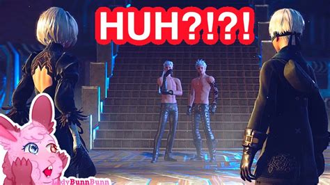 Peeta The Hot Aliens Are Here Nier Automata First Playthrough Part 2 YouTube