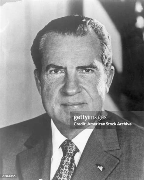 Richard Nixon Portrait Photos Et Images De Collection Getty Images