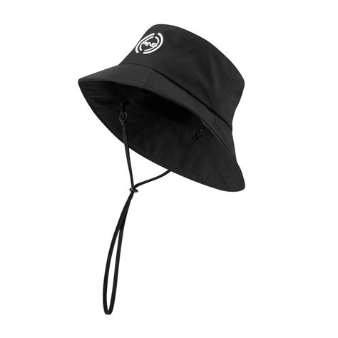 Sensordry® Waterproof Bucket Hat Black Ping Europe