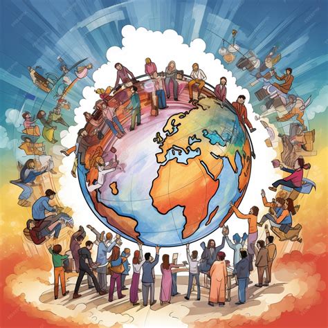 Premium Photo | Niting minds and diversity creating synergies to care