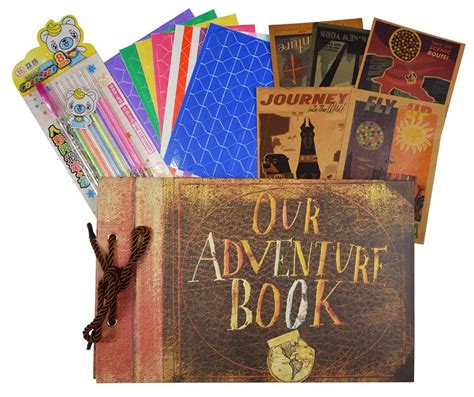 Our Adventure Book from Up! Inspired Scrapbook and Photo Album