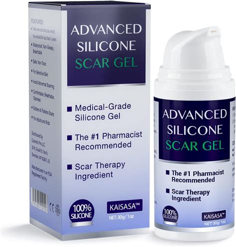 Amazon Scar Cream Advanced Silicone Scar Gel For Surgical Scars