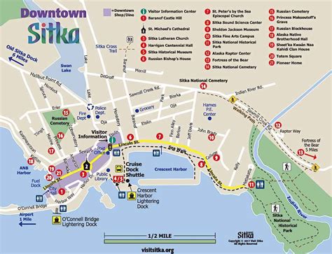 Sitka Alaska Port Profile And City Guide With Map