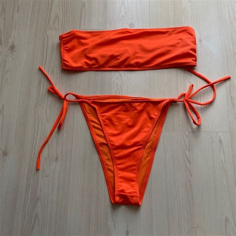 Iconswim Swim Iconswim Neon Orange Bikini Set Poshmark