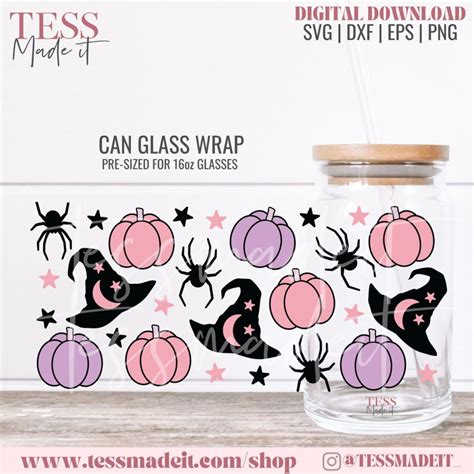 Halloween Beer Can Svg Fall Libbey Svg Libby Glass Svg Tess Made It