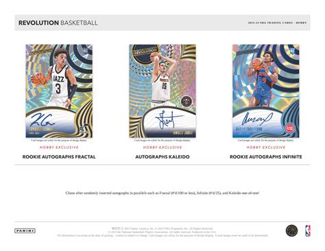 Panini Revolution Nba Basketball Cards