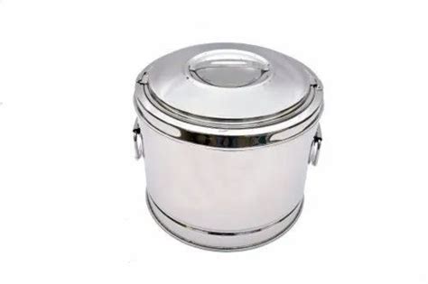 1 Piece With Lid Round ANCHOR Hot Bucket Stainless Steel Hot Pot For Hotel Restaurant Capacity