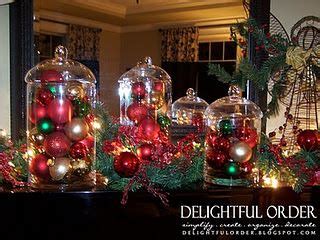 Glass Jars Filled With Christmas Balls Christmas Jars Apothecary