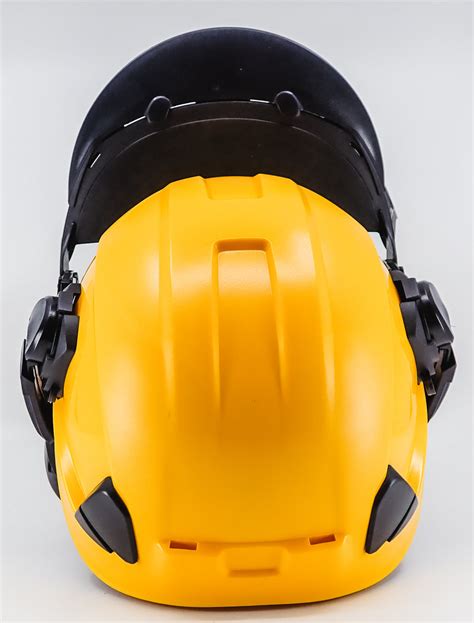 Forester Arborist Helmet System With Hearing And Face Protection Yello