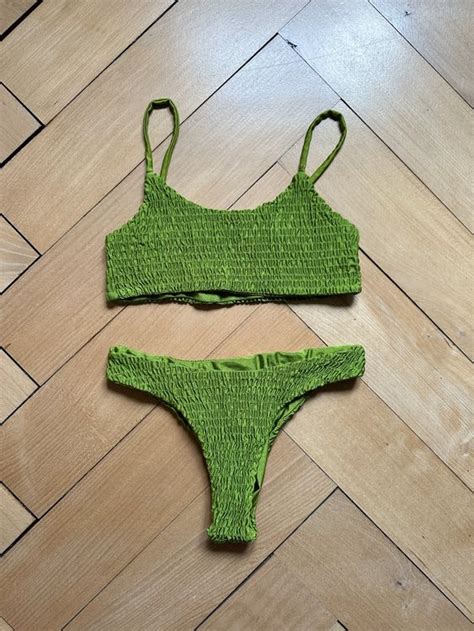 Bikini moosgrün S Gebraucht in Zürich für CHF 12 mit Lieferung auf Ricardo kaufen