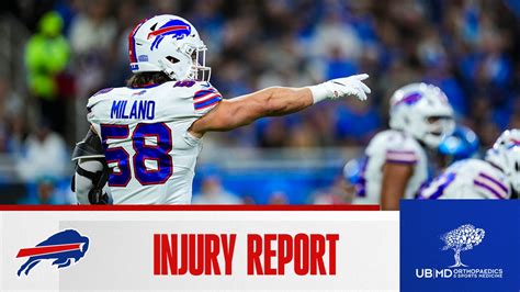 Buffalo Bills injury report vs. Patriots | Week 16