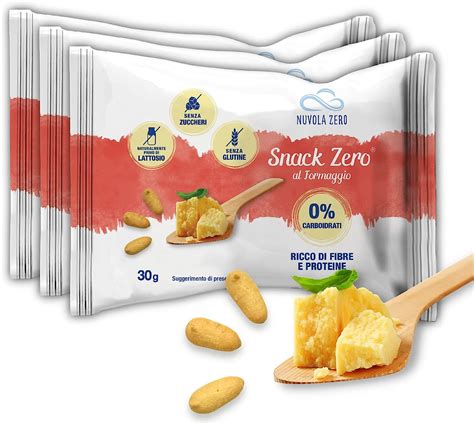 Nuvola Zero Snack Zero Al Formaggio Snack Proteici Senza Zucchero