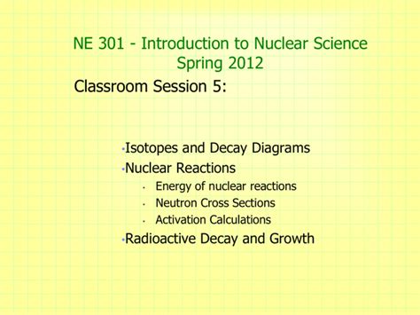 Intro Nuclear Science V2 Radiochem