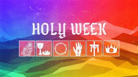 Holy Week Title Slide Ministry Pass