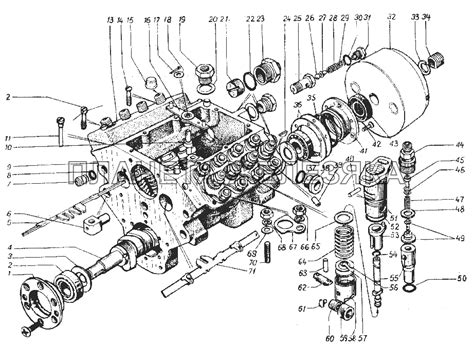 Насос топливный высокого давления УРАЛ-4320