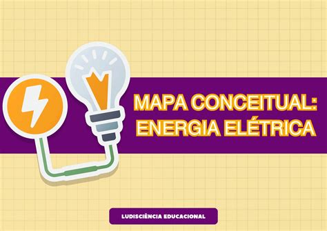 Mapa Conceitual: Energia elétrica – Ludisciência Educacional