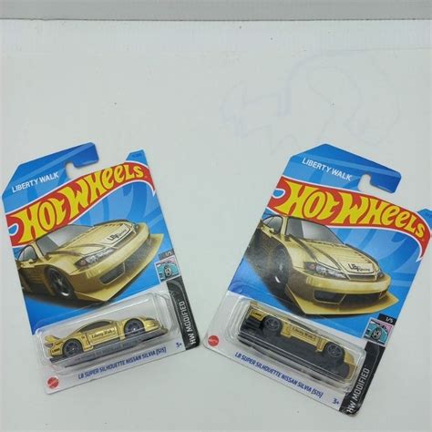 Hot Wheels LB SUPER SILHOUTTE NISSAN SILVIA GOLD Shopee Philippines