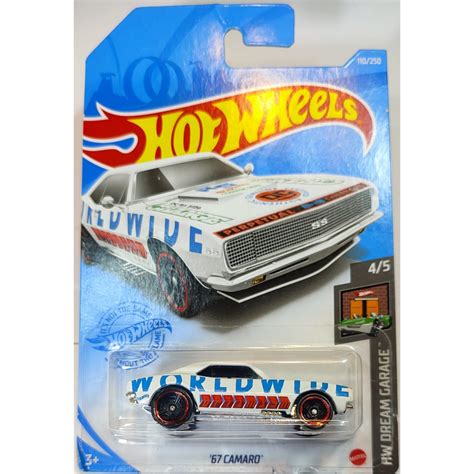 Hot Wheels Camaro Branco Hw Dream Garage Mattel Shopee Brasil
