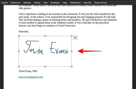 How To Add A Signature To A Word Document Make Tech Easier