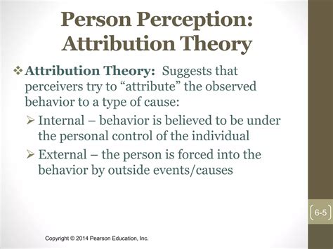 Organizational Behavior Chapter 5 Perception And Individual Decision